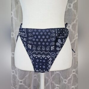 Old Navy - Navy Bandana Print Bikini Bottom - Size XL